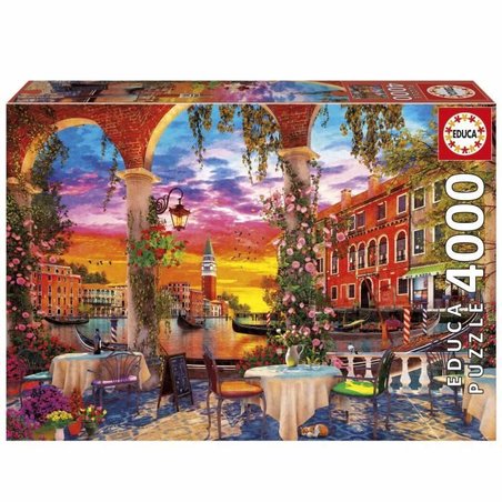 Puzzle - EDUCA - Venezia - 4000 pezzi - Tema Architettura - Dimensioni