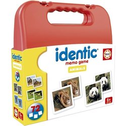 Animali Identici - Memory Game - EDUCA - 72 carte, sviluppa memoria e 
