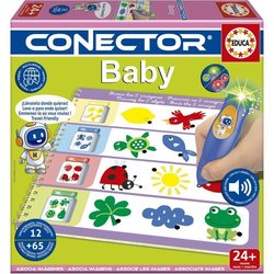 Conector Baby - Lernspiel - EDUCA - 65 Fragen, 12 Themen, Buchformat -