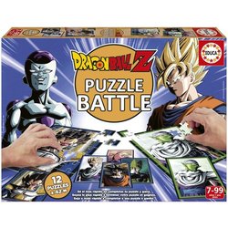 Rompecabezas - EDUCA - Batalla Dragon Ball Z - 12 rompecabezas