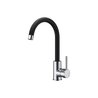 ILO two-tone black and chrome sink mixer