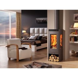 Holzofen - PANADERO - Alba Ecodesign - 9,5 kW - Holzscheite 50 cm