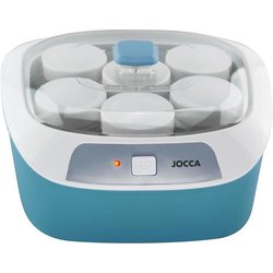 Yogurt maker - JOCCA - 1575 - 6 pots - Blue and white