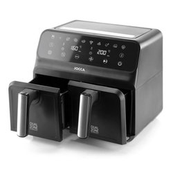 Doppelte ölfreie Fritteuse - JOCCA - 2097 - 4L + 4L - 38,5x39,5x31,5 c
