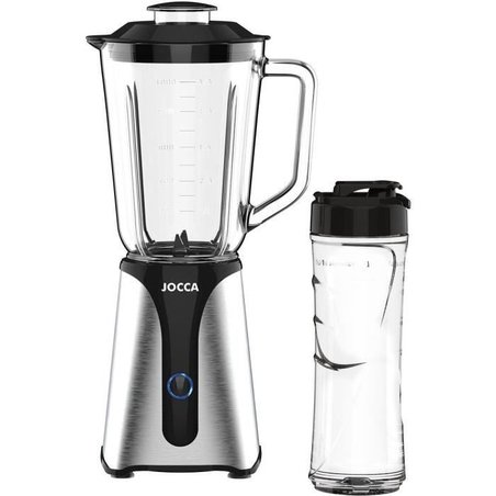 Frullatore - JOCCA - 350 W - Ciotola in vetro da 1 L - Bottiglia da 60