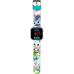 Reloj LED de la casa de muñecas de Gabby - LICENCIA PARA NIÑOS - GD000