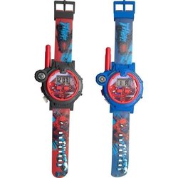 Reloj walkie-talkie Spiderman 2 en 1 - LICENCIA PARA NIÑOS - SPD40156