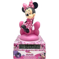 Reveil figurine 3D lumineuse - KIDS LICENSING - Minnie - Des 3 ans
