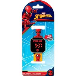 Reloj LED Spiderman - LICENCIA PARA NIÑOS - SPD4903