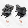 Autostoel - BABYAUTO - XPERTA BLACK LINE - Van geboorte tot 12 jaar - 