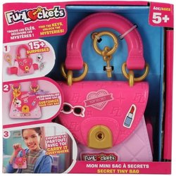 Mini Sac a Secrets - Funlockets - S22240FR1 - Rose - Violet - Doré