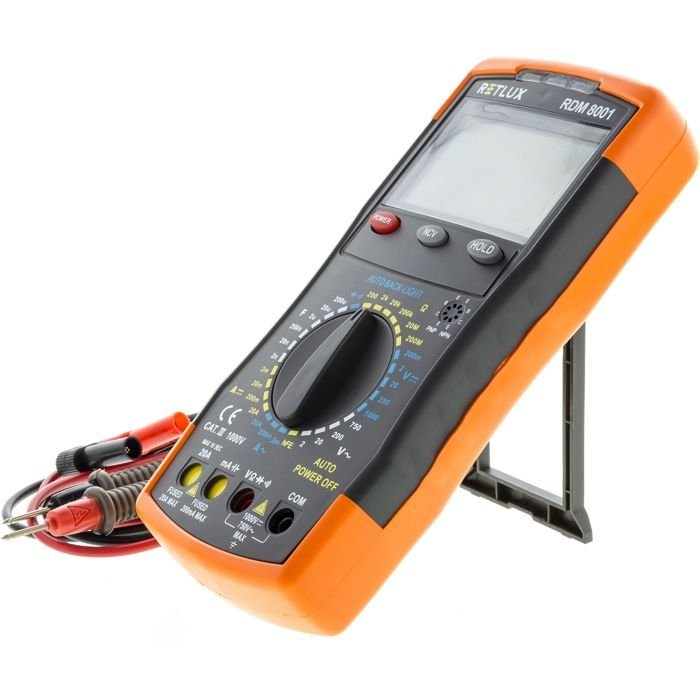 Digitalmultimeter - RETLUX - RDM 8001