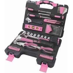 Ensemble d outils - FIELDMANN - FDG 5010-53R - 53 pieces - Couleur ros
