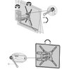 Uitschuifbare verstelling. Slanke TV-beugel - Stell - SHO 7600