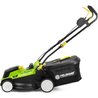 Cordless lawnmower - FIELDMANN - 20V - Cutting 37 cm - Max height 75 m