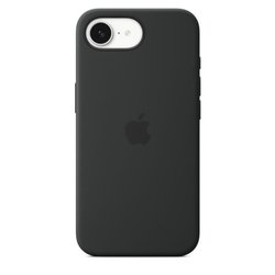 APPLE iPhone 16 E - Siliconen hoesje - Zwart