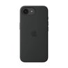 APPLE iPhone 16 E - Funda de silicona - Negra