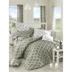 Parure de lit - 1 housse de couette 220 x 240 cm + 2 taies d oreiller 