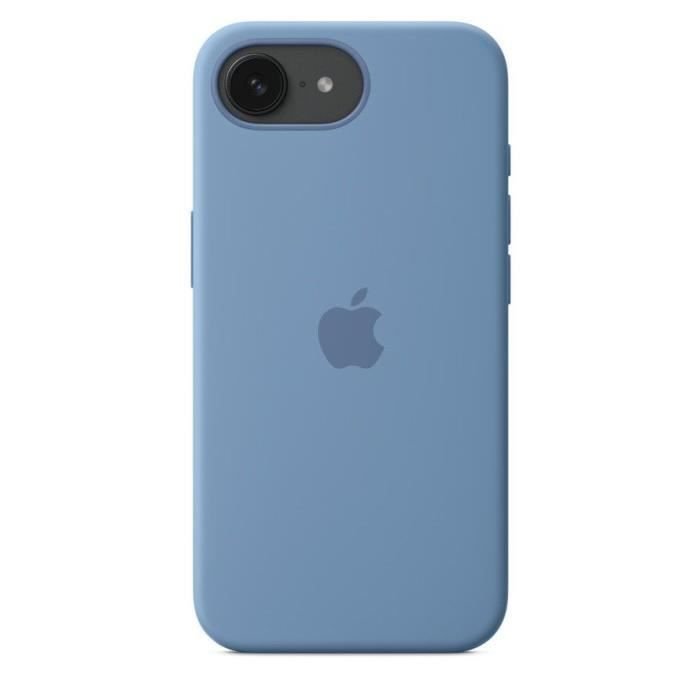 APPLE - iPhone 16E - Siliconen hoesje - Winterblauw