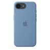 APPLE - iPhone 16E - Custodia in silicone - Blu invernale