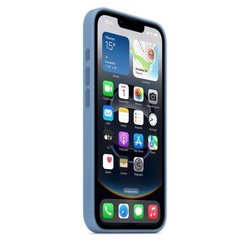 APPLE - iPhone 16E - Siliconen hoesje - Winterblauw