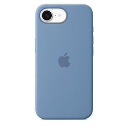 APPLE - iPhone 16E - Siliconen hoesje - Winterblauw