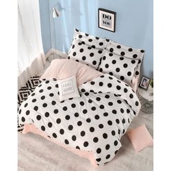 Completo letto - 1 copripiumino 220 x 240 cm + 2 federe 60 x 60 cm - 6