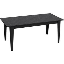 Esstisch  POLKA  Rechteckig  4 Personen  180 x 77 x 90 cm  Schwar