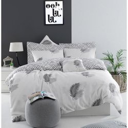 Completo letto - 1 copripiumino 220 x 240 cm + 2 federe 60 x 60 cm - 6