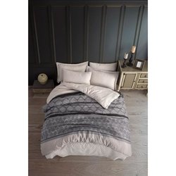 Parure de lit - 1 housse de couette 220 x 240 cm + 2 taies d oreiller 