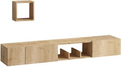 TV-Möbel und Wandregal  AVIOR  Saphir-Eiche  180 x 25 x 32 cm
