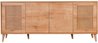 Buffet - HAZERAN - 4 Türen - 180 x 81 x 41 cm - Eiche