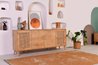 Buffet - HAZERAN - 4 Türen - 180 x 81 x 41 cm - Eiche