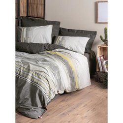 Parure de lit - 1 housse de couette 220 x 240 cm + 2 taies d oreiller 