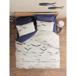 Parure de lit - 1 housse de couette 220 x 240 cm + 2 taies d oreiller 