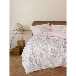 Completo letto - 1 copripiumino 220 x 240 cm + 2 federe 60 x 60 cm - 1
