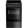 BEKO FSS57100GAC - Freistehender Herd - 4 Ceranfelder - Heißluftofen -