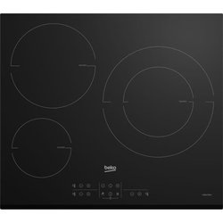 Plaque de cuisson induction BEKO - 3 feux - 58x51 cm - HII63200MTB