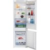 BEKO BCSA285E4ZSN kombinierter integrierter Kühlschrank  271 l  Weiß