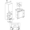 Réfrigérateur BEKO - B1854N - Table top - intégrable - 110 L (97L+13L)