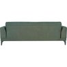 3-Sitzer-Sofa  HENRY  dunkelgrüner Stoff  3 Kissen  Aufbewahrungsb