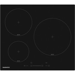Inductiekookplaat - DAEWOO - 3 branders - 60 cm - Zwart