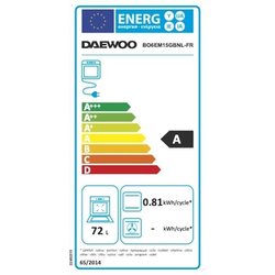 Einbaubackofen - Manuell - Natürliche Konvektion - DAEWOO - BO6EM15GBN