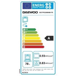 Einbaubackofen  Pyrolyse-Selbstreinigung  Umluft  DAEWOO  BO7PR28M