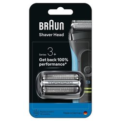 Cabezal de afeitado BRAUN Serie 3+ - 2 láminas - Peine MicroComb - 100