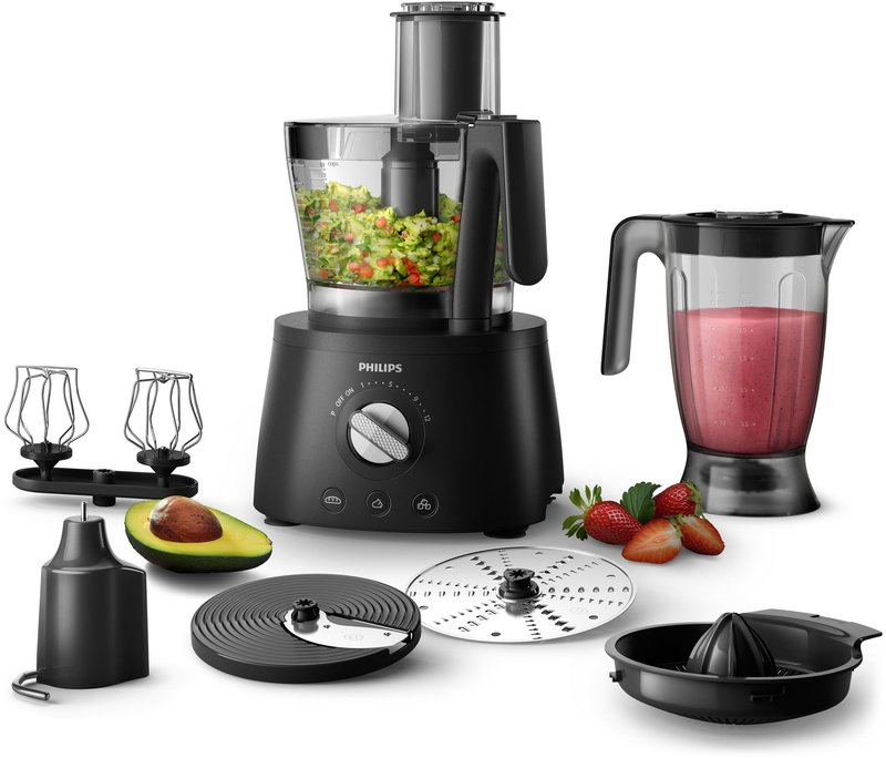 PHILIPS HR7776 / 90 Robot multifunción de la colección Avance - Negro