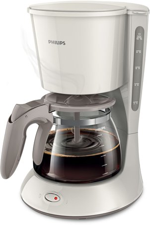 Cafetera de filtro PHILIPS Daily HD7461/00 - Beige