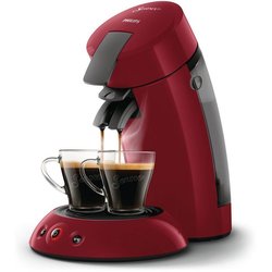 Cafetiere a dosette - PHILIPS - SENSEO - HD6553/81 - Original - Rouge