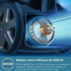 Aspirapolvere Philips con sacchetto