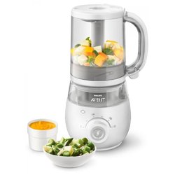 Robot Cuiseur-Mixeur 4 en 1 pour Bébé - PHILIPS AVENT - Cuit a la vape